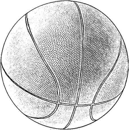 Easy Coloring Sheets on Home Coloring Page Basketball Thumb Jpg