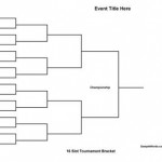 16 Team Tournament Bracket