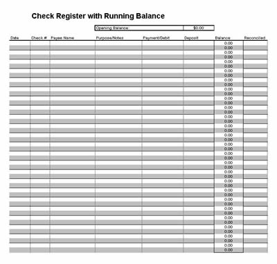 Excel Template Check Register from www.samplewords.com