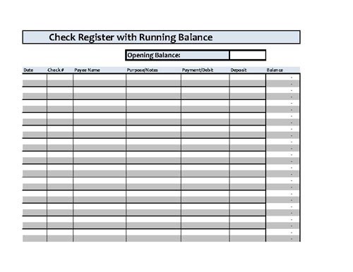 Checkbook Spreadsheet Template from www.samplewords.com