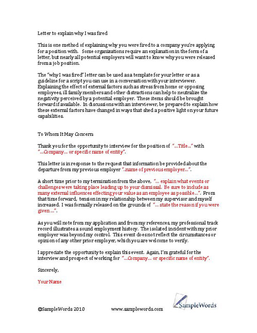 Mortgage Letter Of Explanation from www.samplewords.com